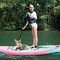 Inflatable Stand up Paddle Board with 3 Fins and Adjustable Paddle